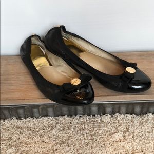 Black Michael Kors flats